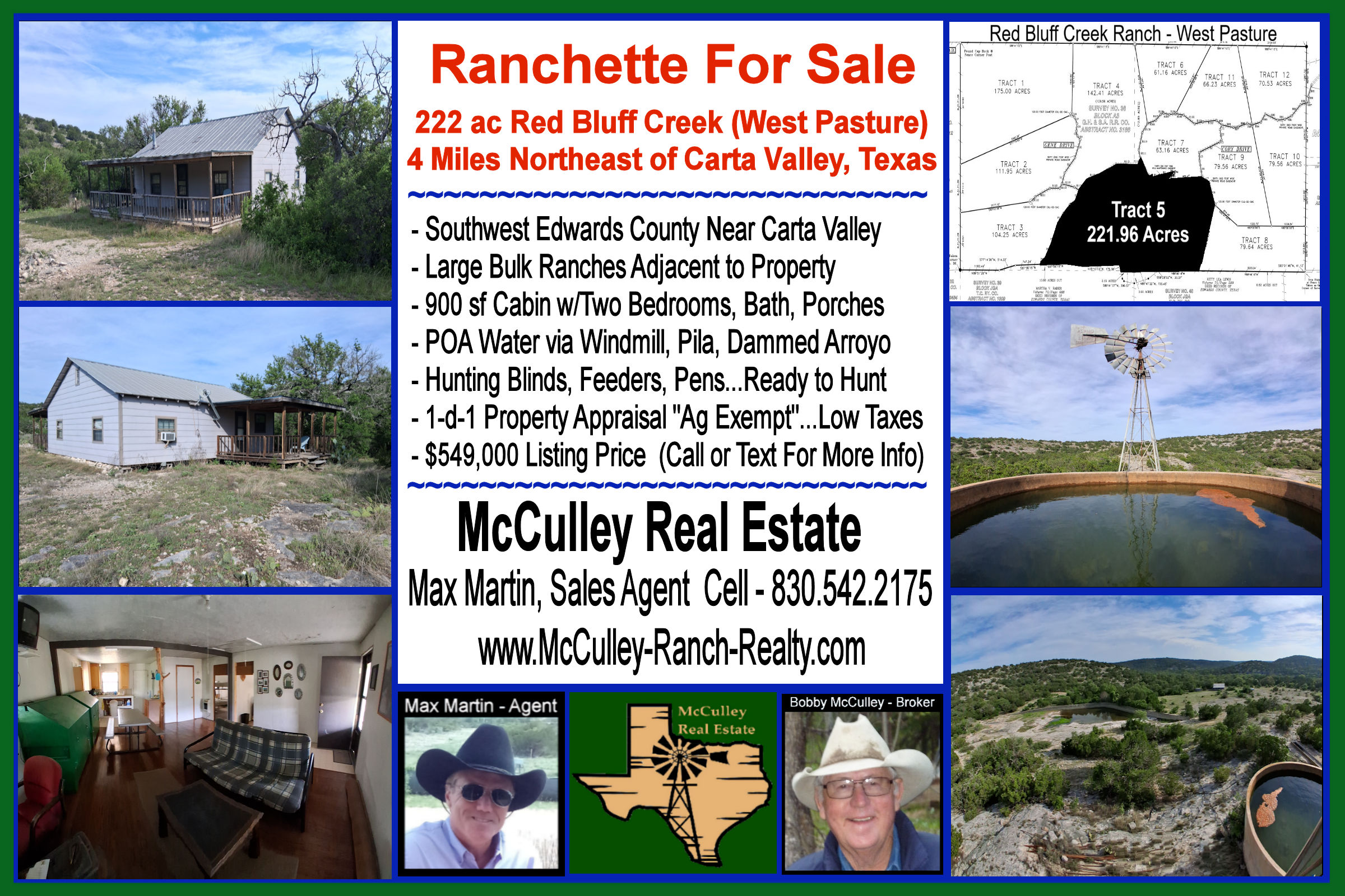 221.96 Acres Near Carta Valley
