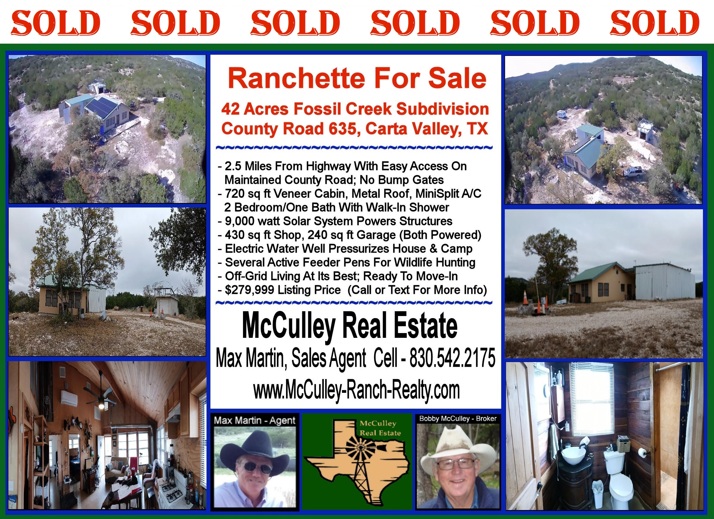Fossil Creek Subdivision 42 Acres at Carta Valley 